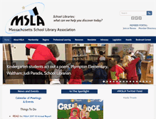 Tablet Screenshot of maschoolibraries.org